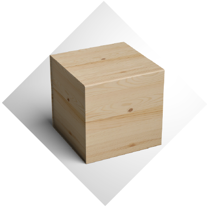 Madera de pino tratada